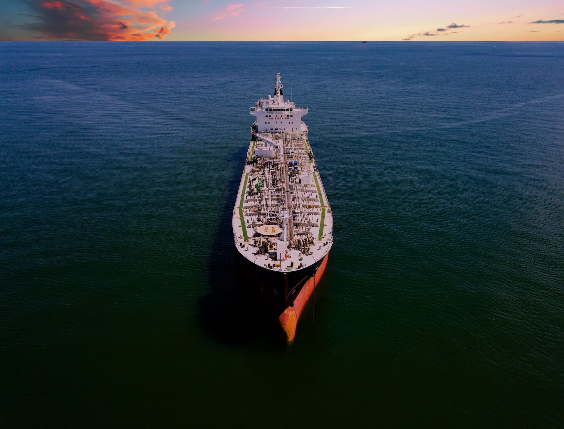 Oil Tanker at Sea Background Oil Tanker at Sea