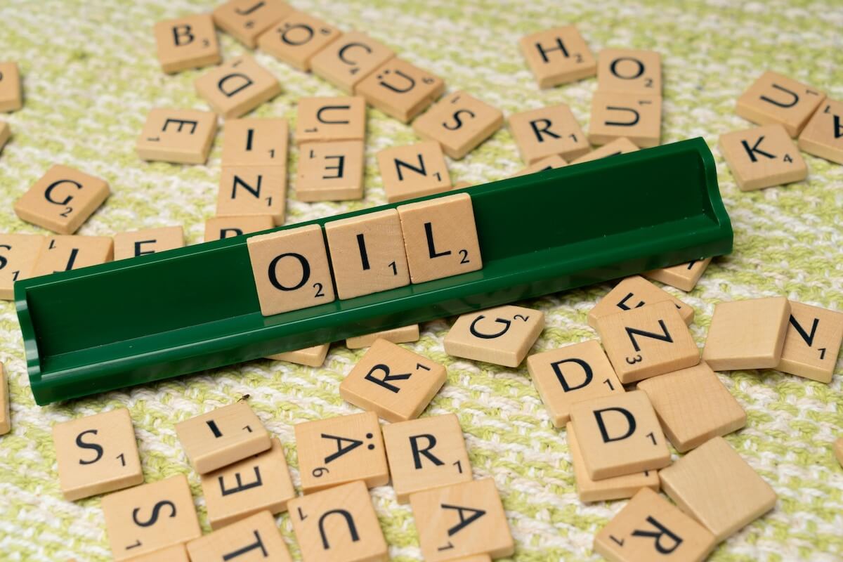 Scrabble Tiles Spelling Out Oil Scrabble Tiles Spelling Out Oil
